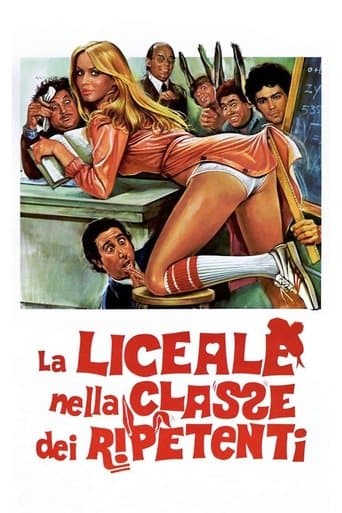 La liceale nella classe dei ripetenti
