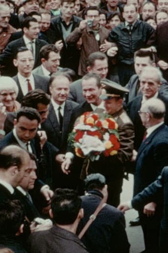 Visite de Youri Gagarine à Ivry-sur-Seine